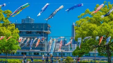 Historical illustration of Hakata port as a trade gateway