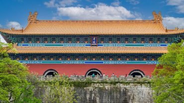 Ancient Nanjing city wall built during the Ming dynasty