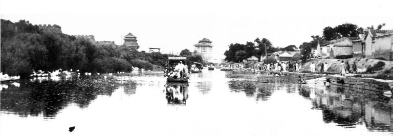 Layered historical architecture in Beijing