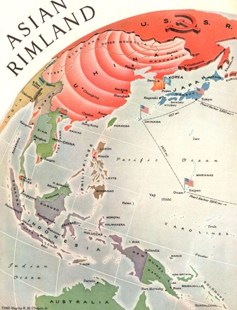 Cold War era borders in Asia