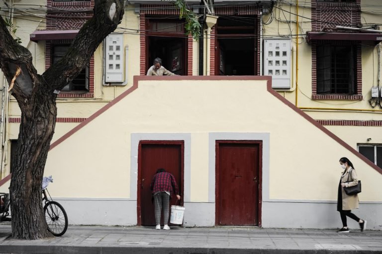 Colonial architecture integrated into Hanoi’s daily life