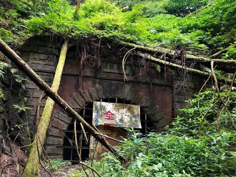 Abandoned war sites reclaimed by nature in Asia