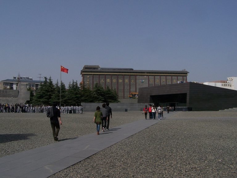 Memorial hall commemorating wartime victims in Nanjing