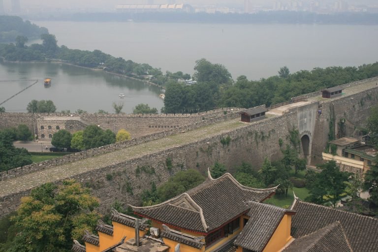 Historic city walls of Nanjing symbolizing continuity