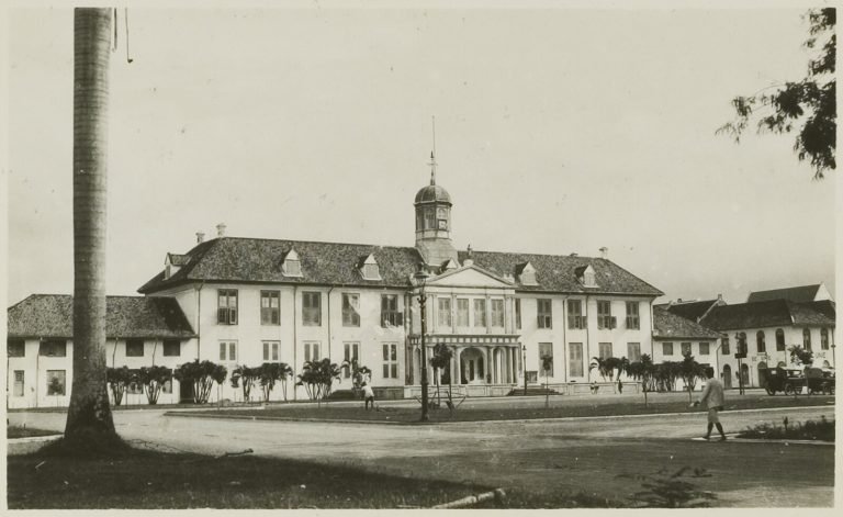 Batavia old town reflecting Dutch colonial past