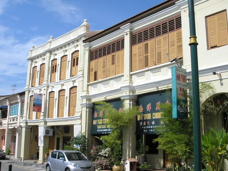 Colonial streets in George Town Penang
