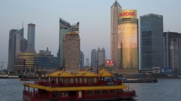 Old Shanghai concessions within a modern skyline