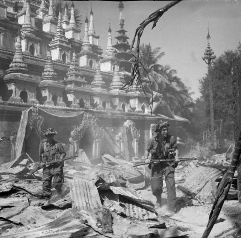 Remains of WWII in Myanmar